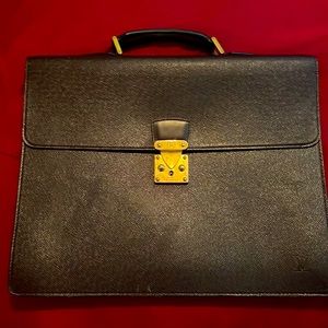 Louis Vuitton file case with keys